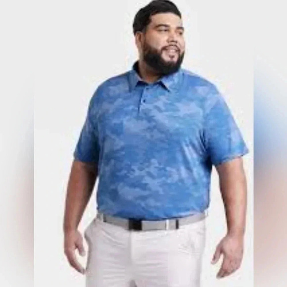 All in Motion Men's Camo Print Polo - Picture 1 of 5